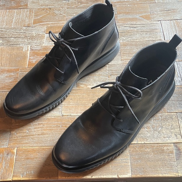 Cole Haan 2.Zerogrand Chukka Leather Boots🖤 - Picture 6 of 16